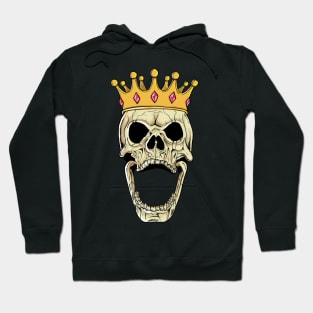 King Skull Laugh Hoodie